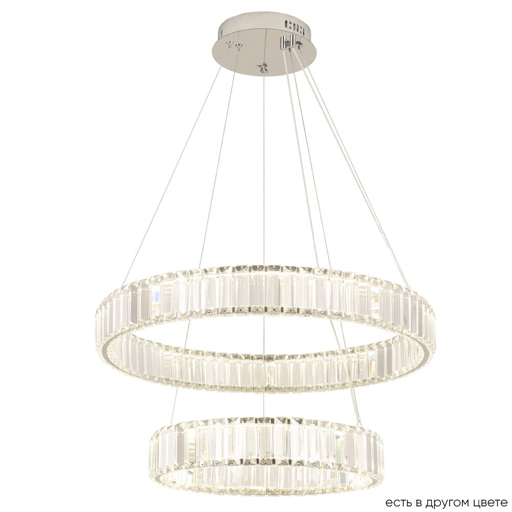 Подвесная люстра Crystal Lux MUSIKA MUSIKA SP100W LED CHROME_CR
