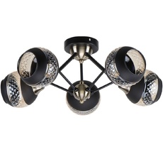 Потолочная люстра Imex MD.51851-5-S-BK+AB_IM