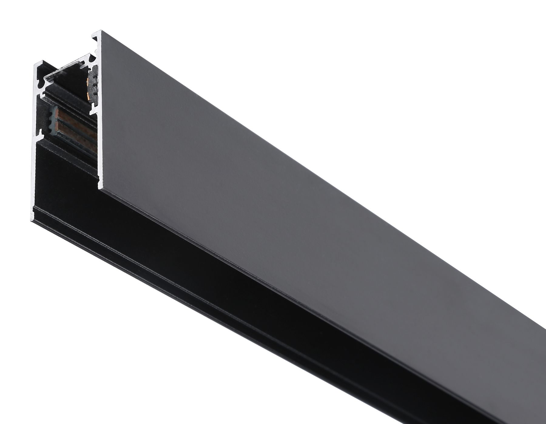 Шинопровод низковольтный накладной/подвесной Magnetic Ambrella Light TRACK SYSTEM Track System GL3319, цвет черный - фото 1