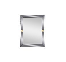Зеркало прямоугольное с золотыми вставками Garda Decor KFG123
