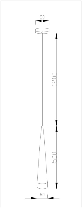 Подвесной светильник светодиодный LED*3W Moderli V2360-PL_MD