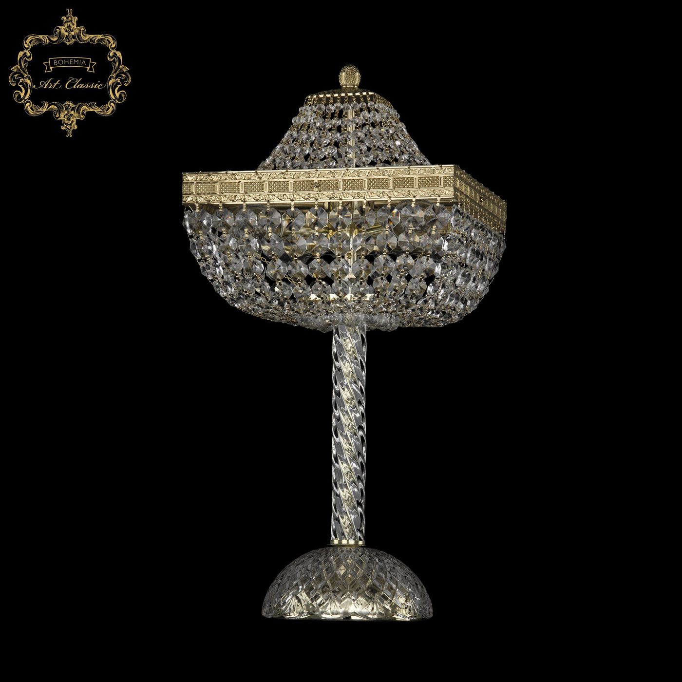 Настольная лампа Bohemia Art Classic 22.282L4.H.25SP.G_BI
