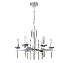 Подвесная люстра Crystallux MARRON MARRON SP6 CHROME_CR