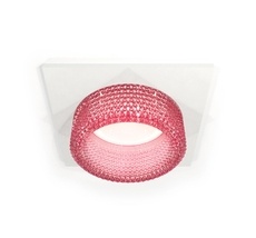 Комплект встраиваемого светильника Ambrella light с композитным хрусталем Techno XC6520042_AMB