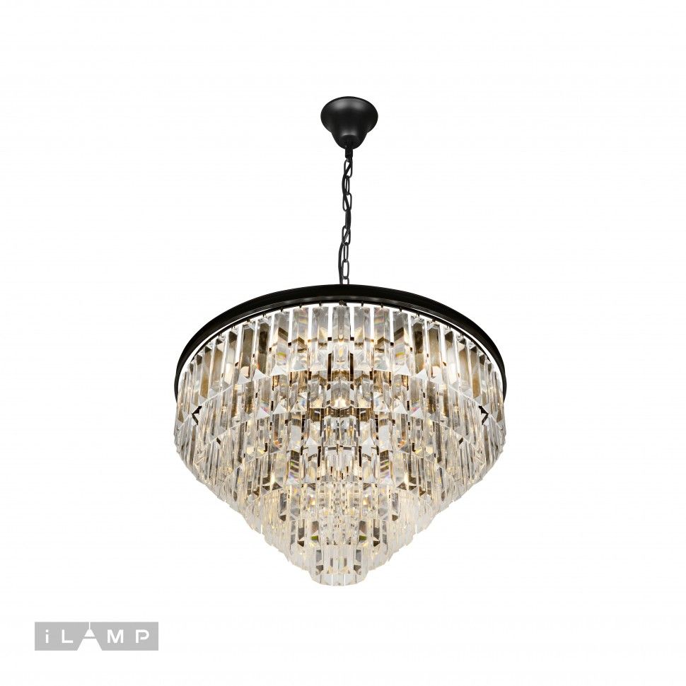Подвесная люстра ILamp Triumph 6101-800 BK_IP