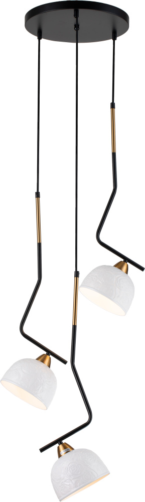 Подвесной светильник (10005/3P Black) Indigo V000155