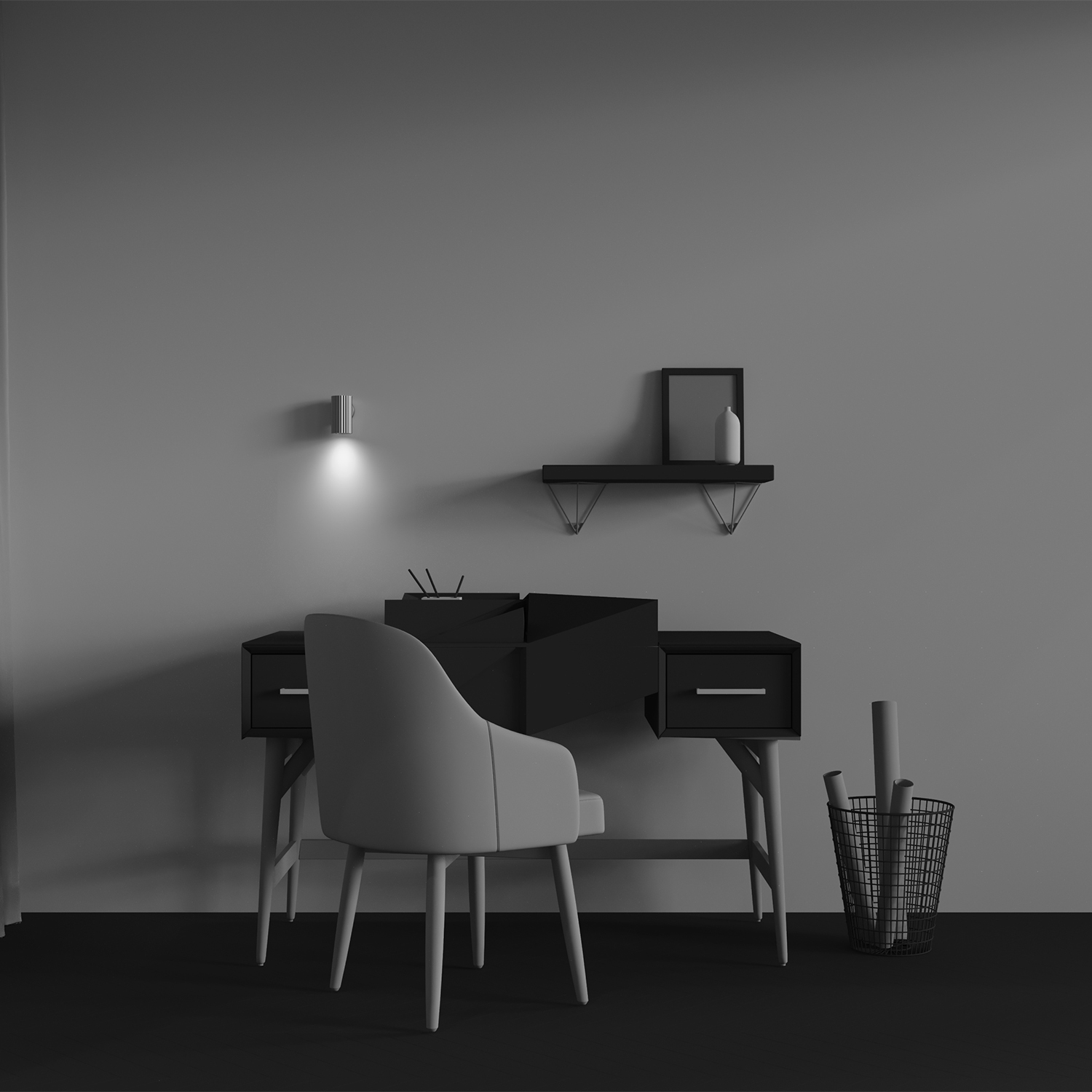 Настенный светильник Maytoni Calipso C106WL-01-GU10-BS_MY