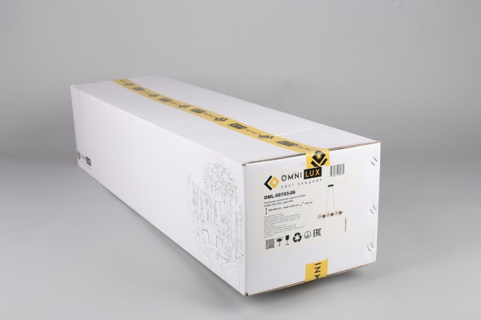 Подвесной светодиодный светильник Omnilux OML-59703-06