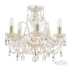 Хрустальная люстра Bohemia Ivele Crystal 105/5/141 G_BI