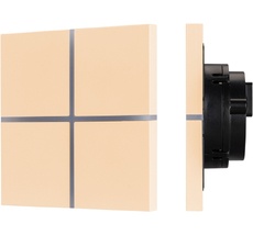 INTELLIGENT Сенсорная панель KNX-304-13-IN Champagne (BUS, Frameless) (IARL, IP20 Металл, 2 года) 039670 Arlight 039670_ARL