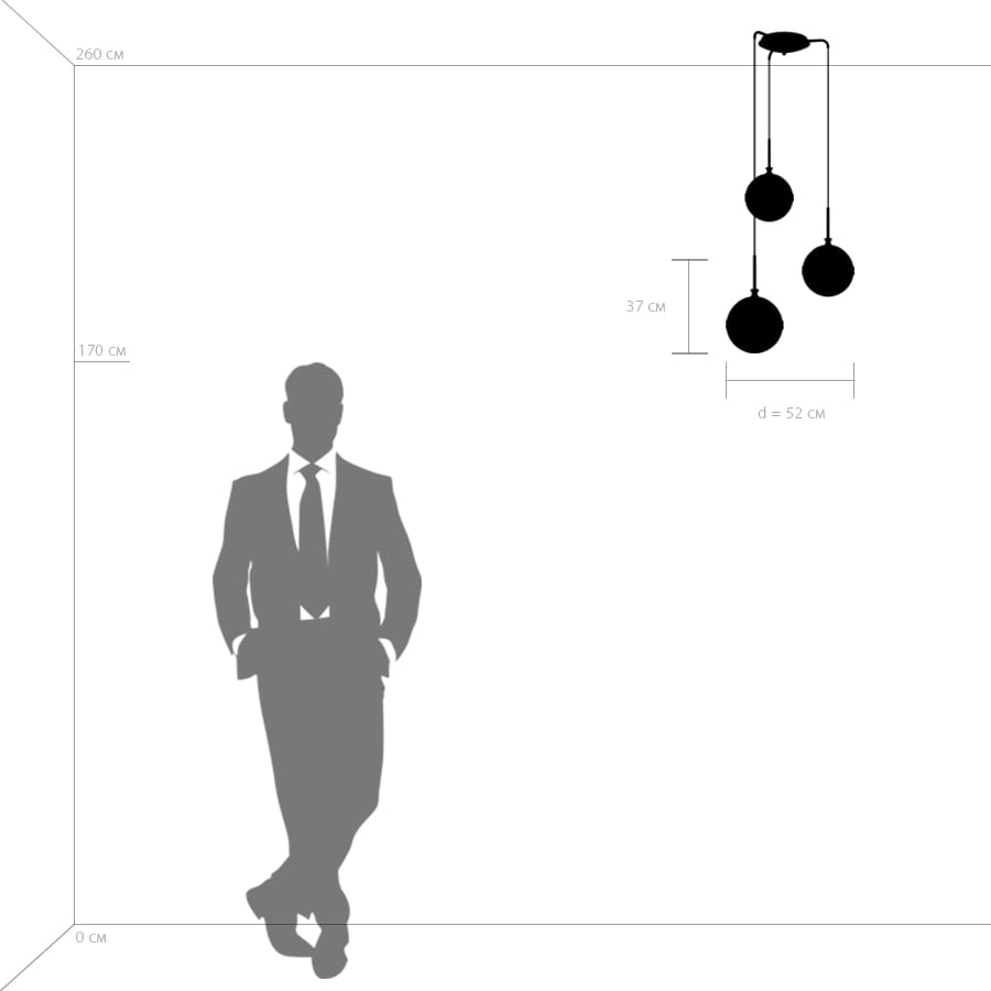 Подвесная люстра LightStar GLOBO 813131_LS