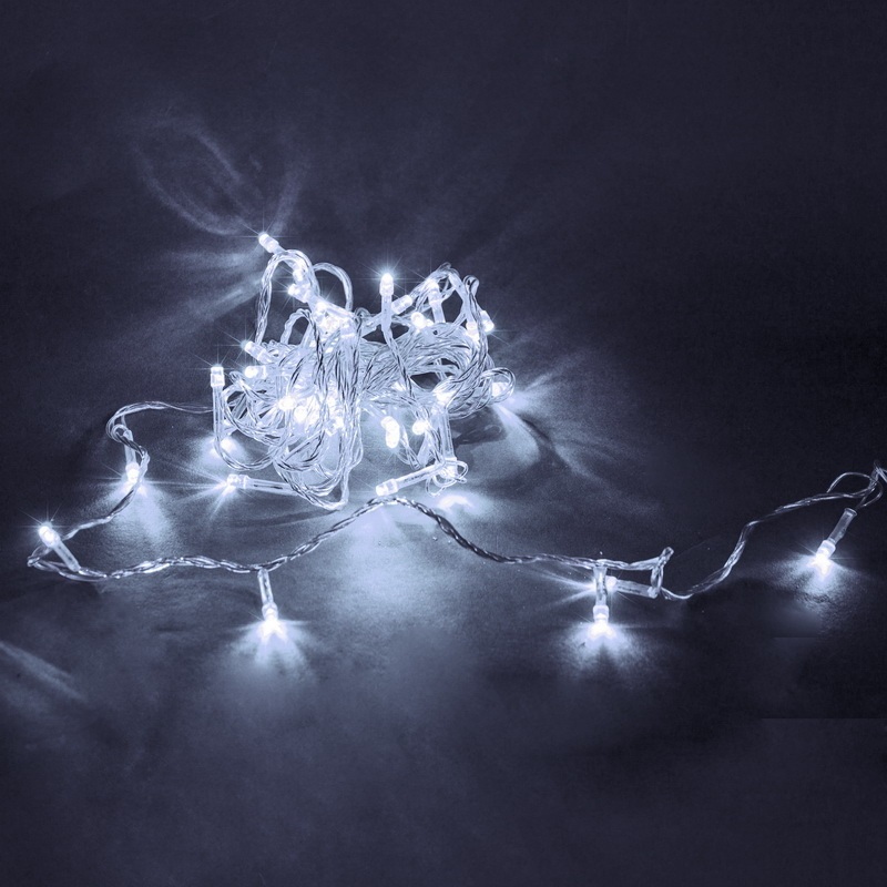 Гирлянда светодиодная с контроллером 5 м Sneha A-019 LED WT_SN