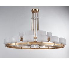 Потолочная люстра NewPort 4338+16/C gold_NP