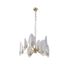 Подвесная люстра NewPort 35508/C brass_NP