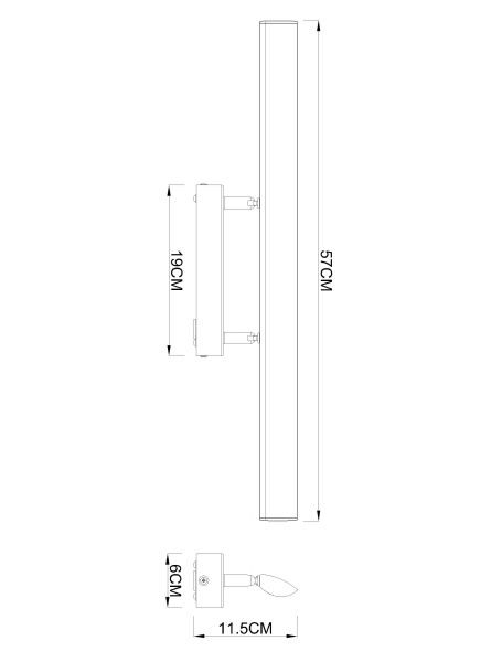 Настенно-потолочный светильник Globo BURGOS 41508_GL