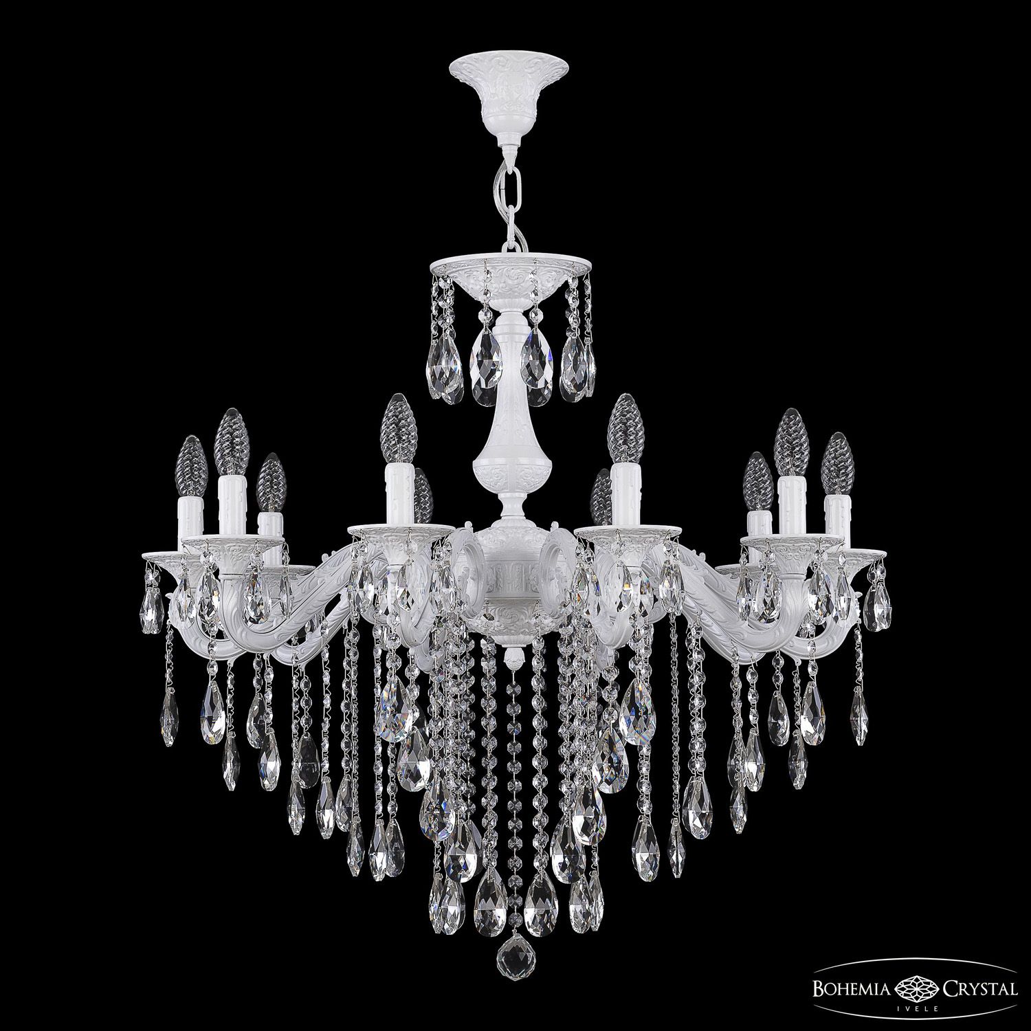

Хрустальная люстра Bohemia Ivele Crystal Florence 71102/10/250 B WM, 71102/10/250 B WM