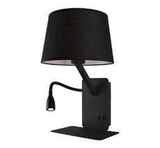 Бра на гибкой ножке для чтения с полкой Omnilux OML-62811-02