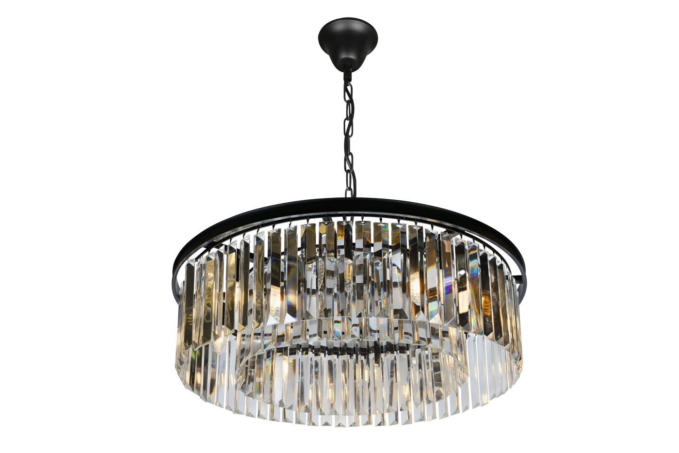 Подвесная люстра ILamp Triumph 6102-800 BK_IP