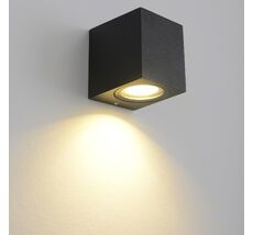 Уличный настенный светильник Crystallux CLT CLT 528W1 BL_CR