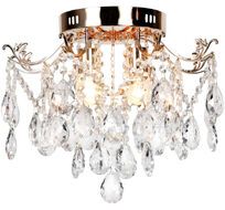 Потолочная люстра хрустальная E27*60W Escada 1119/4PL Gold_ESC