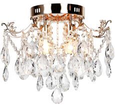 Потолочная люстра хрустальная E27*60W Escada 1119/4PL Gold_ESC