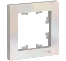 Рамка на 1 пост (жемчужный) Systeme Electric ATN000401