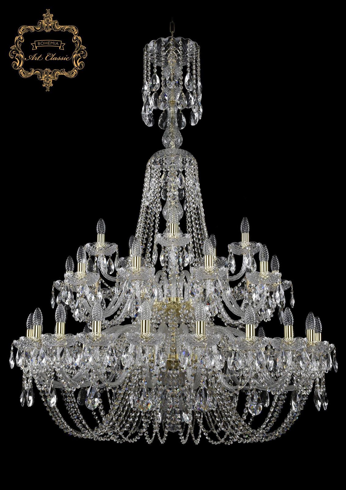 

Хрустальная люстра Bohemia Art Classic 11.11.20+10+5.400.2d.XL-153.Gd.Sp, 11.11.20+10+5.400.2d.XL-153.Gd.Sp