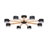 Потолочная люстра на штанге Arte Lamp Tenda A1624PL-8BK