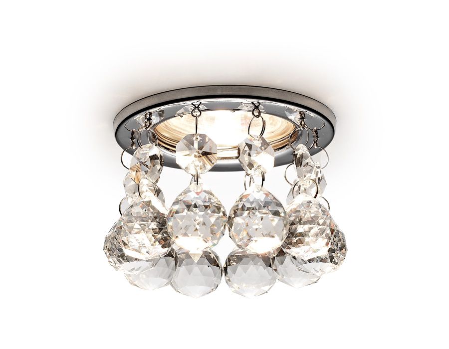 Встраиваемый светильник Ambrella light Crystal K2051 CH/CL_AMB