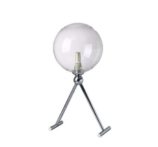 Настольная лампа Crystallux FABRICIO FABRICIO LG1 CHROME/TRANSPARENTE_CR