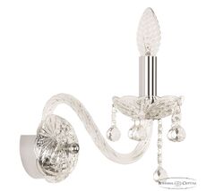 Бра Bohemia Ivele Crystal 108B/1/165 Ni_BI