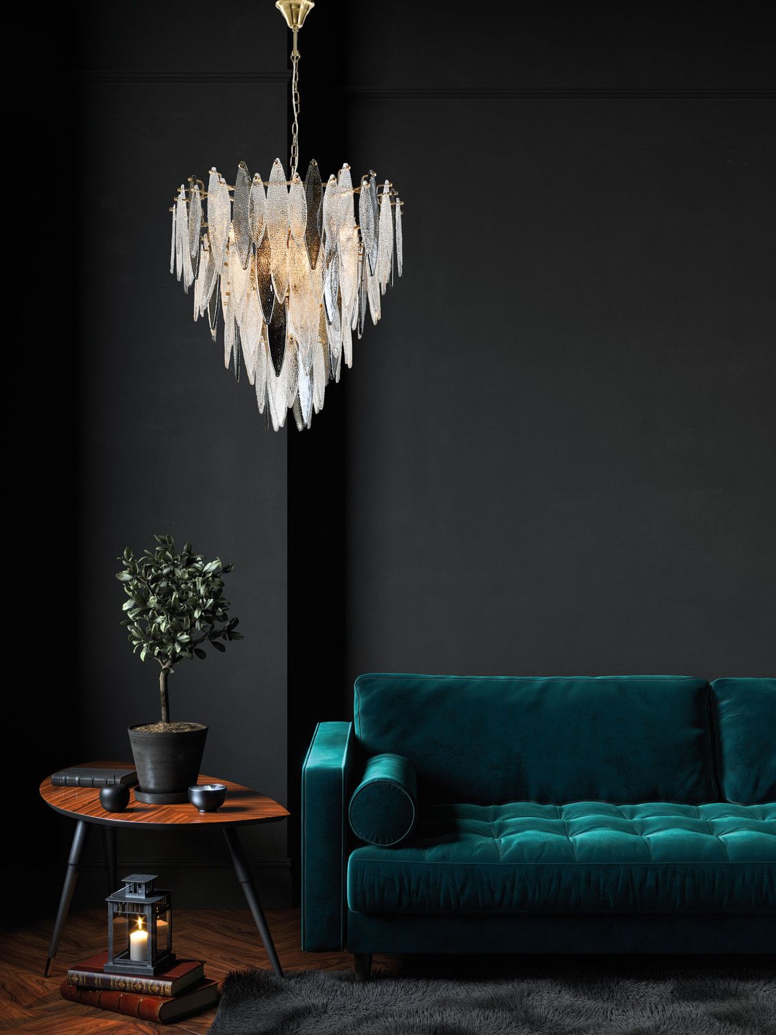 Подвесная люстра ILamp DOLCE P2543-8 GD_IP