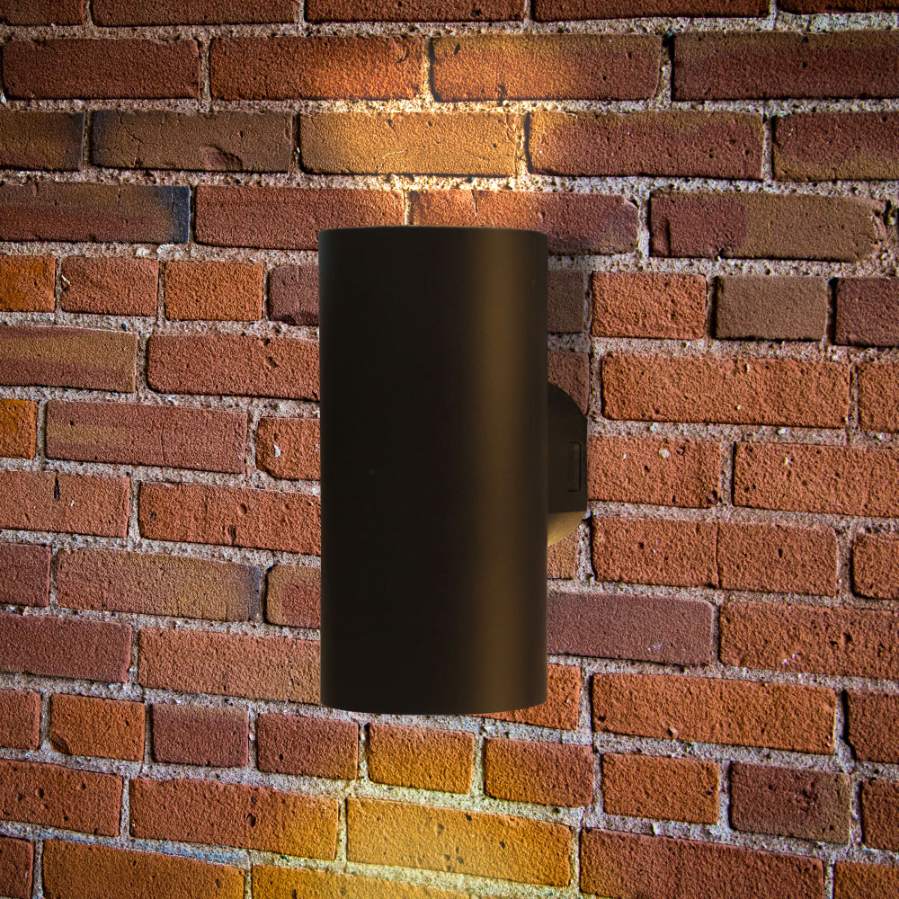 Уличный фасадный настенный светильник Arte Lamp ALCYONE A6109AL-2BK