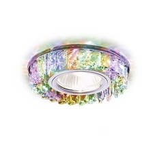 Встраиваемый светильник Ambrella light Crystal S255 CH/M_AMB