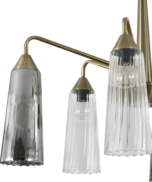 Потолочная люстра на штанге (13028/6R Brass) Indigo V000509