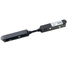 Прямой коннектор для низковольтного шинопровода, черный, Feron 41973_FR