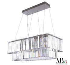 Хрустальная люстра APL LED Sicilia SH11.92.C.Ni.4000_BI