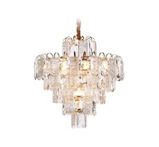 Подвесная люстра Ambrella light с хрусталем Traditional TR5233_AMB