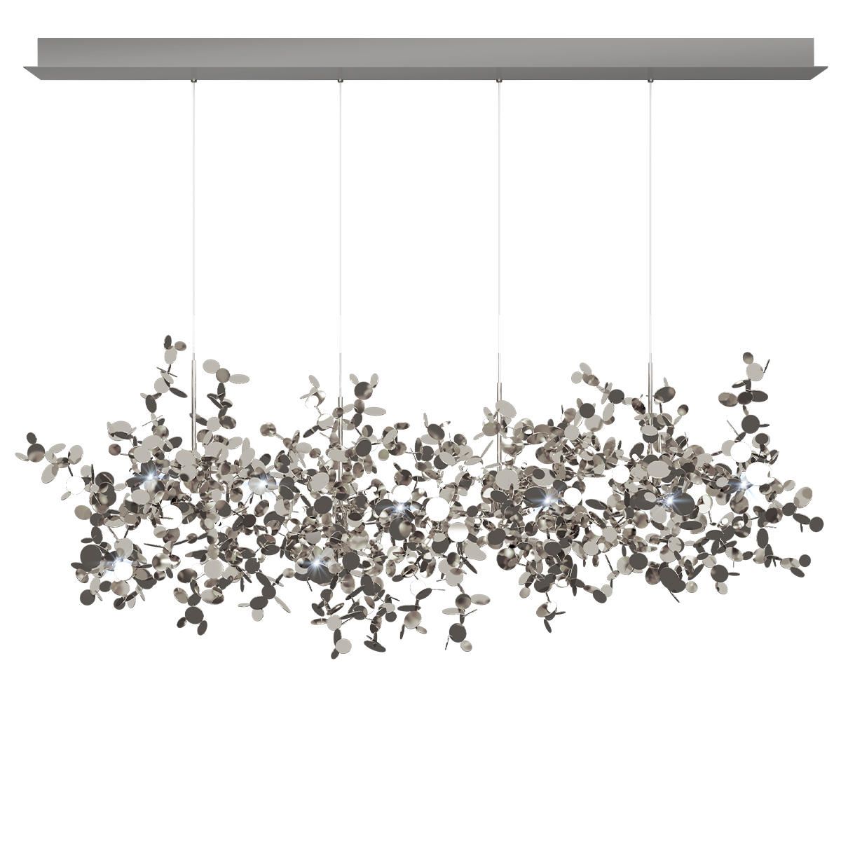 Подвесная люстра Loft IT Spark 10101/4 Chrome_LF