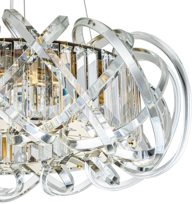 Подвесная люстра хрусталь Indigo V000398