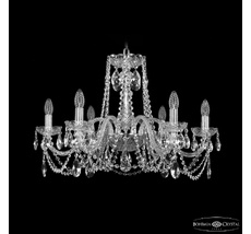 Хрустальная люстра Bohemia Ivele Crystal 1402/6/240 Ni_BI