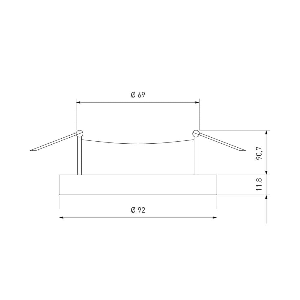 Встраиваемый светильник Elektrostandard Zoom a052458_ES