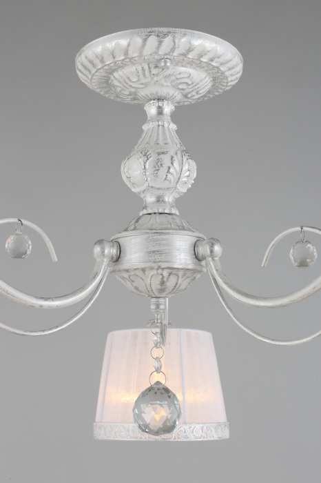 Потолочная люстра хрустальная на штанге Omnilux OML-54117-03