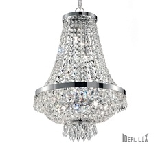 Хрустальная люстра Ideallux CAESAR SP9 CROMO_IL