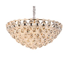 Подвесная люстра Newport 5259+4/C gold_NP