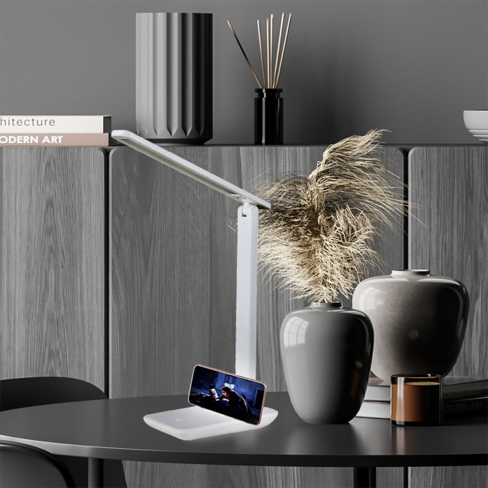 Настольная лампа led на подставке складываемая Escada 10242/1LED_ESC