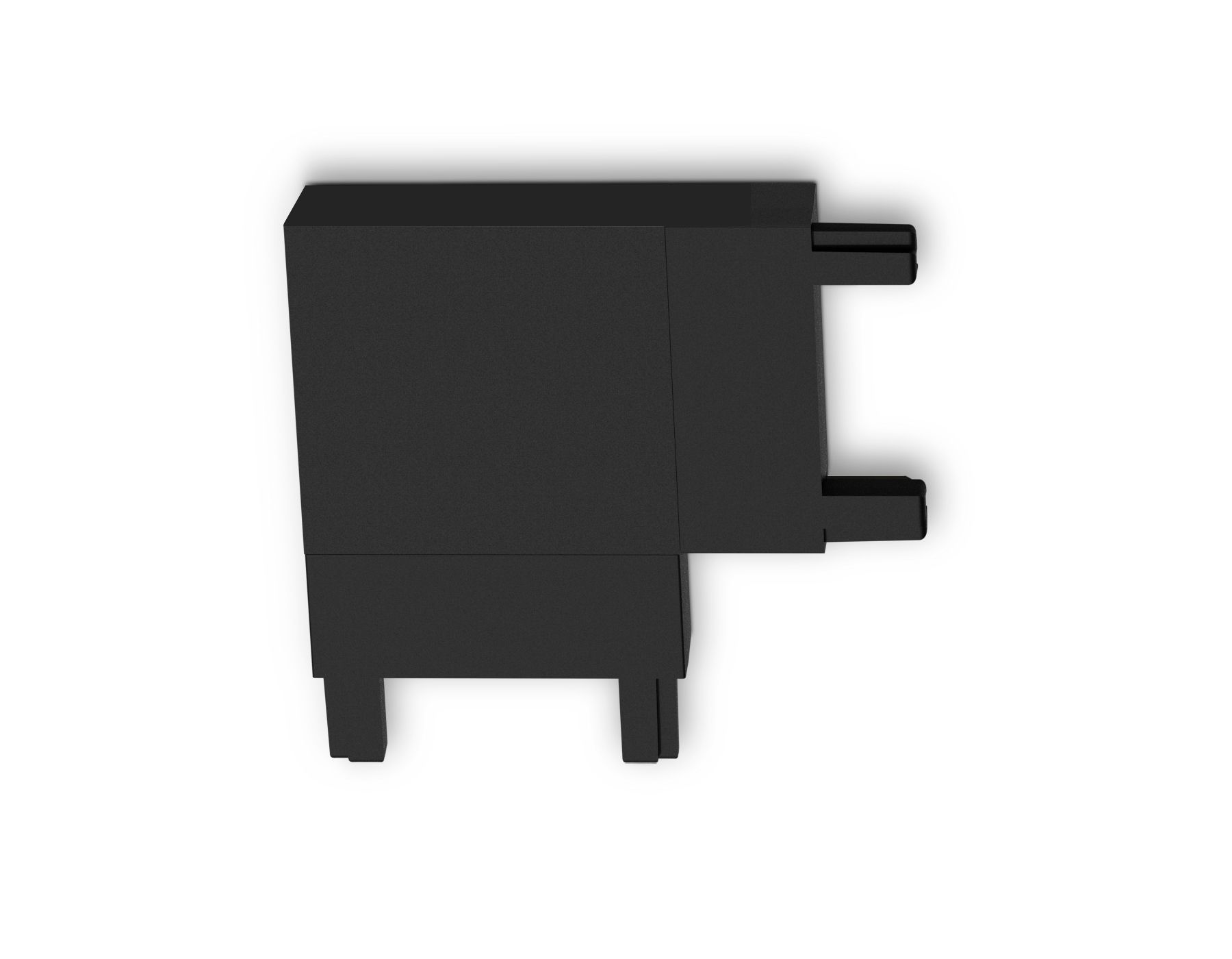 Коннектор угловой для накладного шинопровода Ambrella Light Magnetic Ultra Slim GV1116_AMB