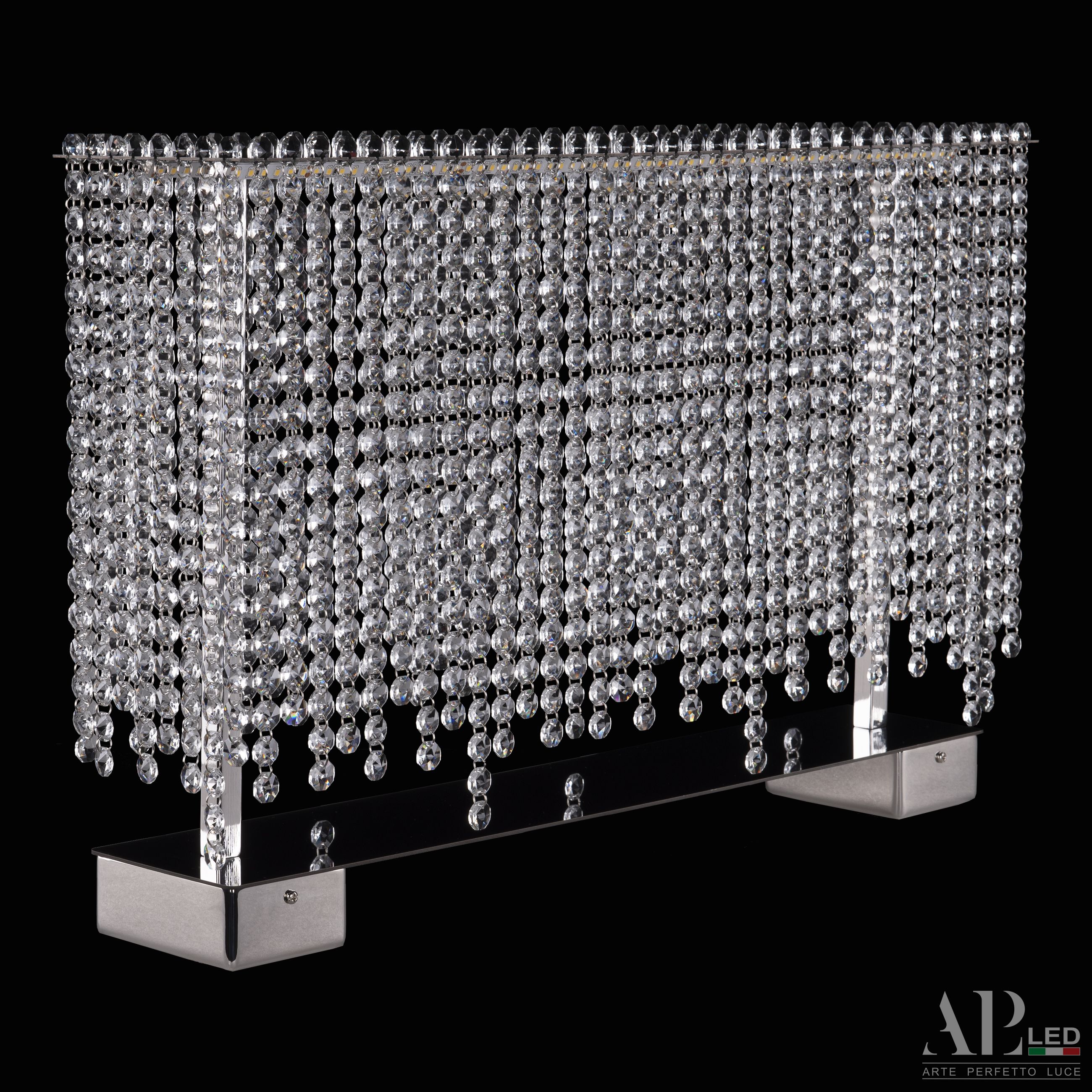 Настольная лампа APL LED Sicilia SH500.L1.60.B.Ni.4000_BI