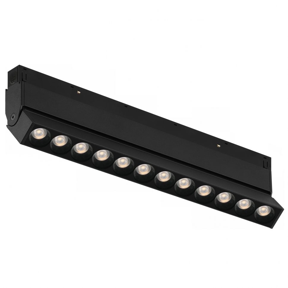 Поворотный магнитный трековый светильник iLedex VISION 4822-003-L236-12W-38DG-4000K-BK_IX