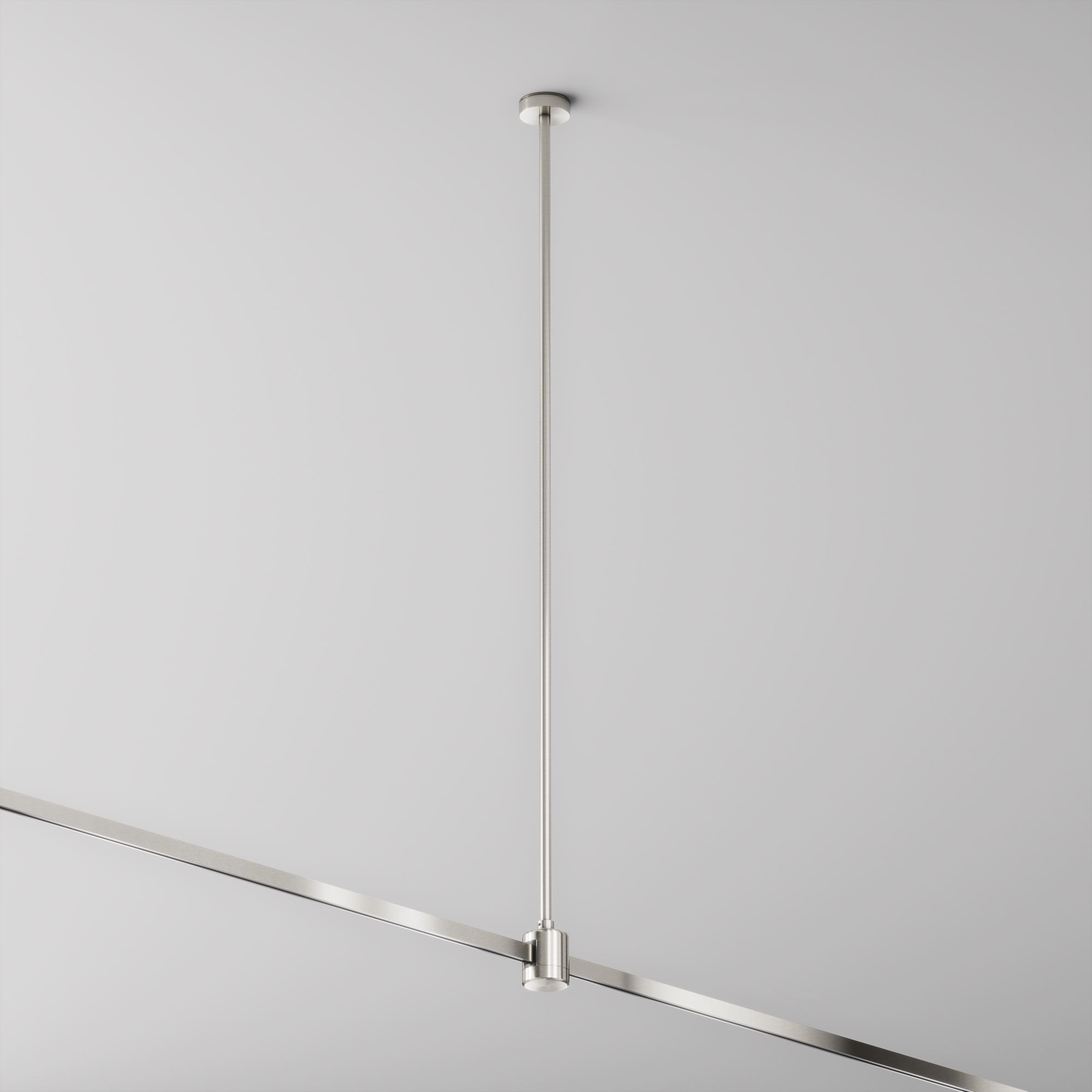 Крепление потолочное Long с прямым коннектором питания Flarity Maytoni TRA159C-IPCL1-PT_MY